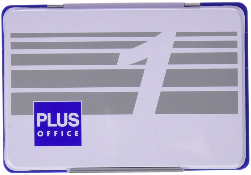 Imagen extra Tampon economico Nº1 AZUL de 10x17cm para sellos y cuños manuales.