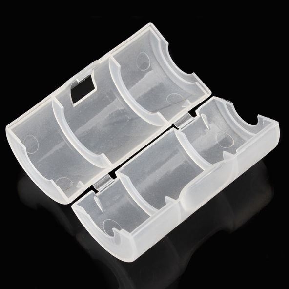 Imagen extra Adaptador de pilas AA a Pila C. Carcasa conversora pila