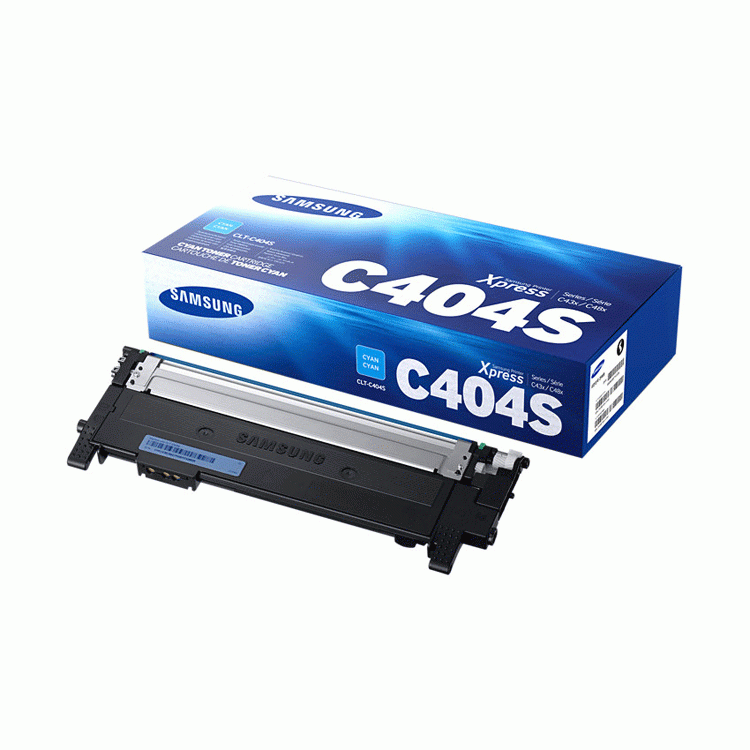 Samsung CLT-C404S Cian Original Toner SL-C430W / SL-C480W / SL-C480F / CLT-404 ST966A