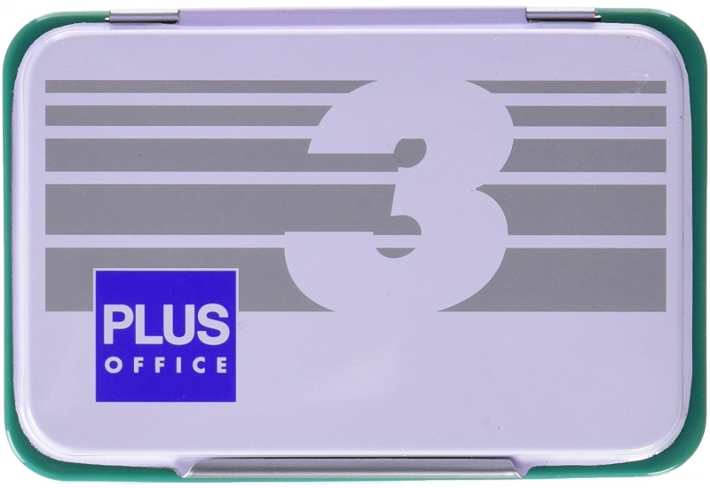 Imagen extra Tampon economico Nº3 VERDE de 5,4 x 8,5 cm para sellos y cuños manuales.