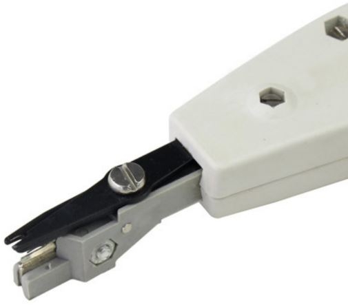Imagen extra Herramienta ponchadora de impacto Punch Down para hembras RJ45 / RJ11