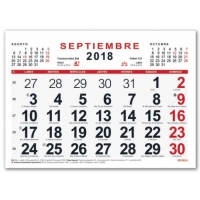 Calendario Faldilla Myrga 21x30 2018 mod.1593
