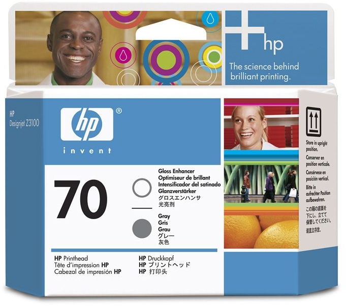 CABEZAL - HP 70 Gris y Mejorador Brillo Original C9410A