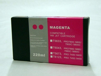 Cartucho alternativo a Epson T6033 Magenta Pigmentada C13T603300 Tinta barata