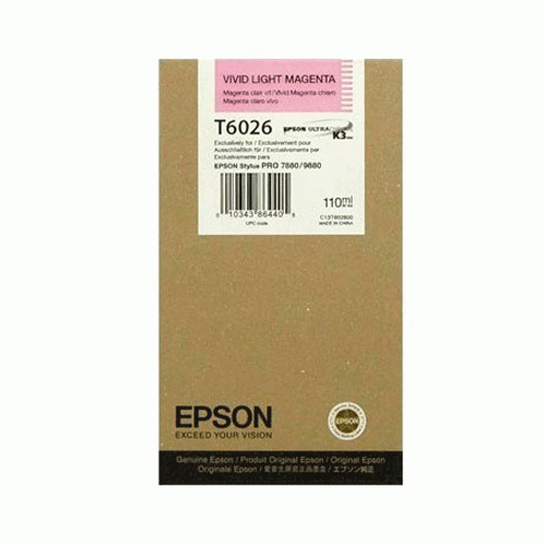 Epson T6026 Vivid Light Magenta Original C13T602600 