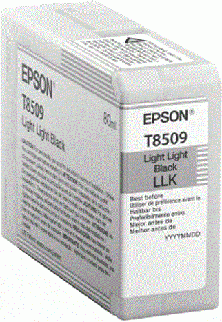 Epson T8509 Gris claro (Negro Light Light) Pigmentada Original C13T850900