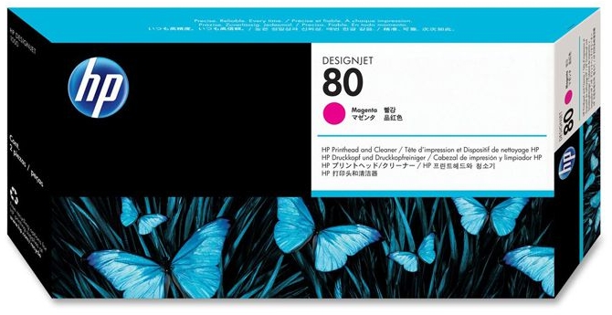 HP 80 Cabezal Magenta Original C4822A