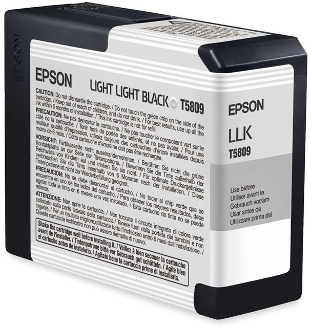 Epson T5809 Light Light Negro Original 