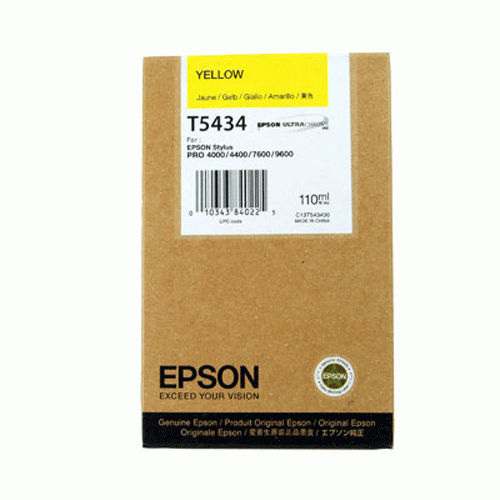 Epson T5434 Amarillo Original