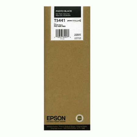 Epson T5441 Negro Fotografico Original 220ml Stylus Pro/9600/7600/4000C8 