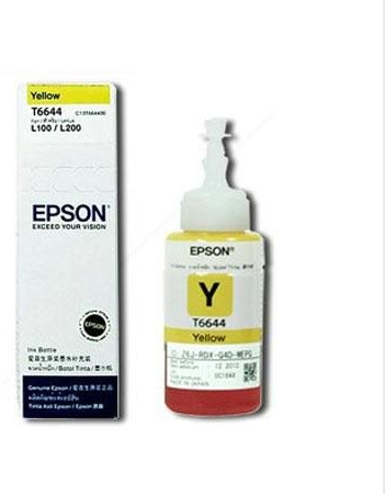 Epson T6644 Amarillo Botella de tinta Original C13T66444A