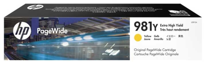HP 981Y L0R15A Amarillo PageWide 556 / 586