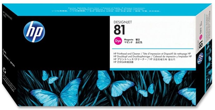 HP 81 Cabezal Magenta Original C4952A