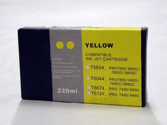 Cartucho alternativo a Epson T6034 Amarillo Pigmentada C13T603400 Tinta barata