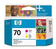 CABEZAL - HP 70 Magenta y Amarillo Original C9406A