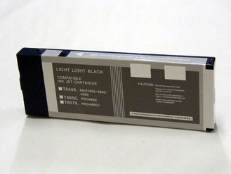 Cartucho alternativo a Epson T6069 Gris claro (Negro Light Light) Pigmentada C13T606900 Tinta barata