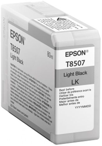 Epson T8507 Gris (Negro Light) Pigmentada Original C13T850700
