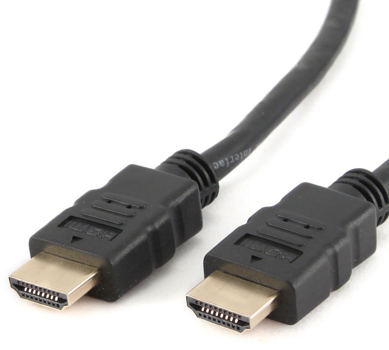 Cable HDMI corto de 50 cm, version 2.0, resolucion 4K a 60Hz, Alta velocidad y red