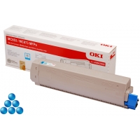 OKI MC853 / MC873 45862839 Toner Cian Original
