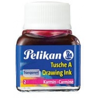 Tinta China Pelikan Carmín 10ml