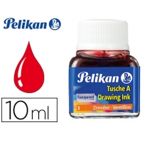 Tinta china pelikan bermellon. 10ml