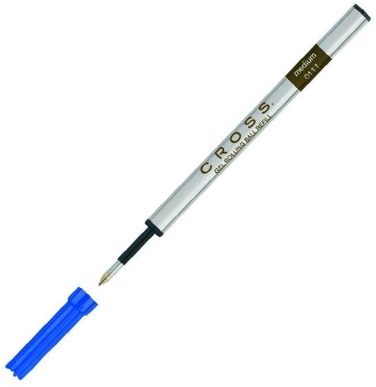 Recambio Cross 8562-3 Jumbo para bolígrafo, Azul - Medio