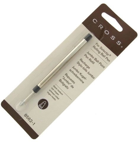 Imagen extra Recambio Cross 8562-1 Jumbo para bolígrafo, Negro - Medio