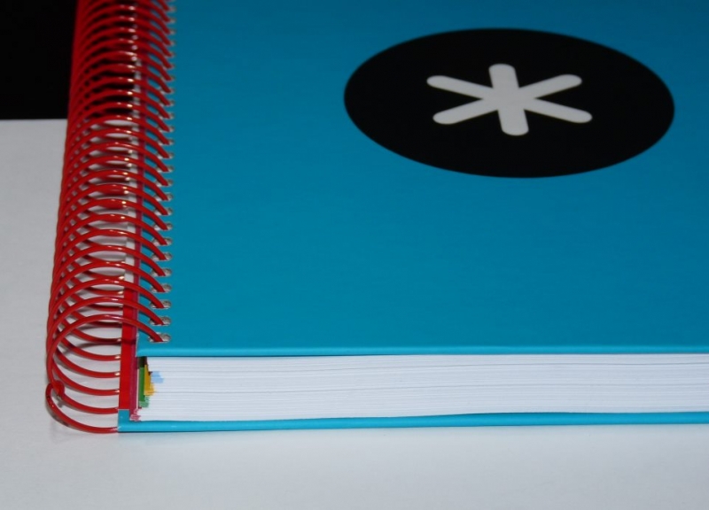 Imagen extra Cuaderno A5 Antartik, Cuadricula 5mm, 120 Hojas de 100gr, Tapa Extradura forrada, Turquesa