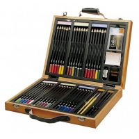 Maletin de dibujo GALLERY 400 de 44 piezas