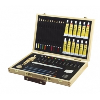 ESTUCHE DIBUJO MAKRO PAPER 44 PIEZAS