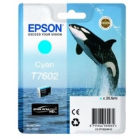 Epson T7602 Cian Cartucho original C13T76024010
