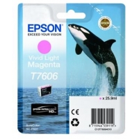 Epson T7606 Magenta Claro Cartucho original C13T76064010