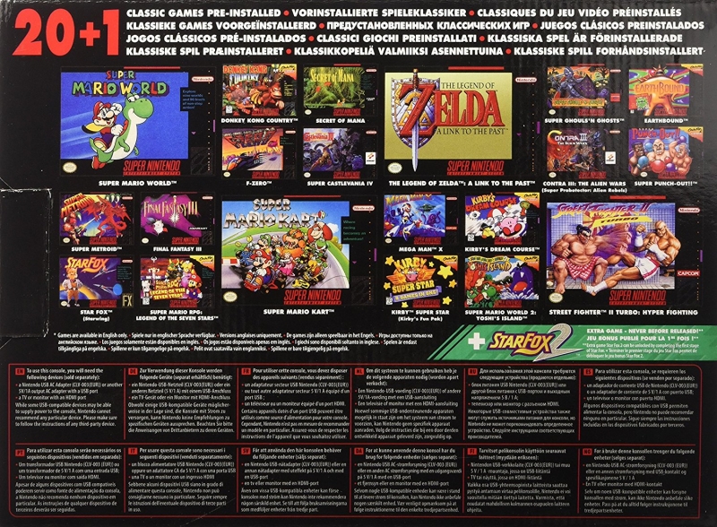 Imagen extra Consola Super Nintendo Classic mini, producto oficial de Nintendo. SNES Mini