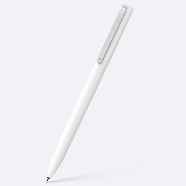 Xiaomi Mi Pen Mijia blanco - Boligrafo Rollerbal de tinta japonesa, escritura ultrasuave
