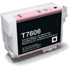 Cartucho generico de Epson T7606 Magenta Claro pigmentada compatible con C13T76064010 Tinta economica