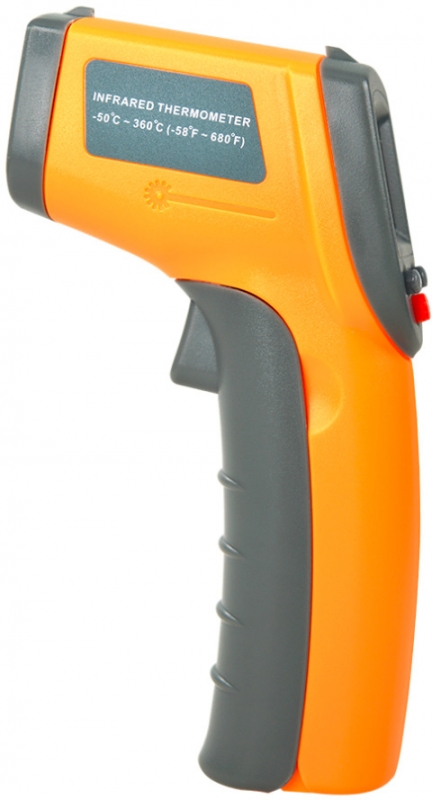 Imagen extra Termometro sin contacto por infrarrojos IR GS320. mide de -50 a 360 grados.