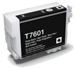 Cartucho generico de Epson T7601 Negro Fotografico, pigmentada compatible con C13T76014010 Tinta economica