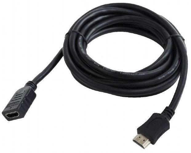Imagen extra Cable alargador HDMI de 3 metros, v2.0, 4K@60Hz, alta velocidad, red ethernet, 3D