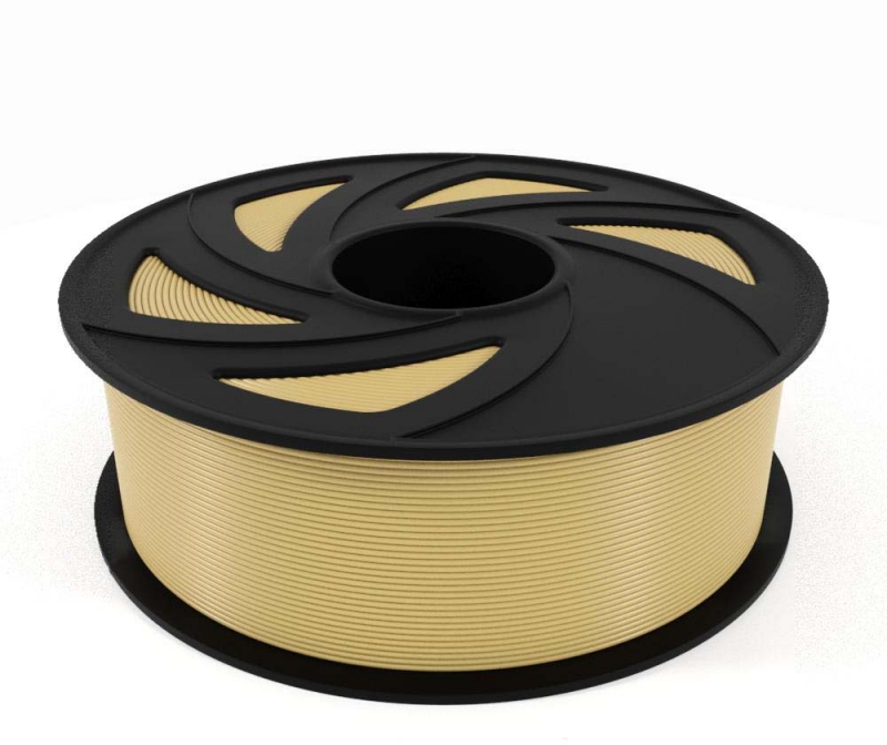 Filamento PLA Marron claro madera - 1Kg Bobina Basic economica - 1.75mm