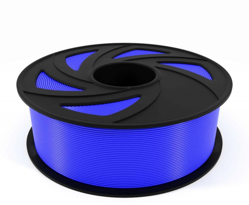 Filamento PLA Azul fluor - 1Kg Bobina Basic economica - 1.75mm