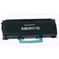 Lexmark E460 E462 X463 X464 X466 Negro Toner Alternativo E460X31E X463H11G X463H21G