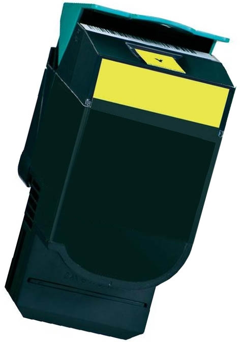 Lexmark C540N C544DN X544N Amarillo Toner Compatible C540H1YG