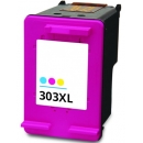Cartucho Remanufacturado HP 303XL TRICOLOR (muestra nivel tinta) T6N03AE T6N01AE