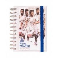 AGENDA ESCOLAR A6 Dia Pagina REAL MADRID