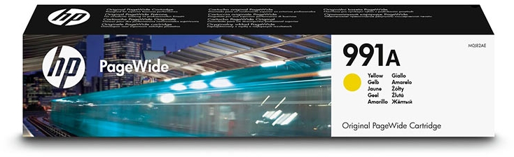 HP 991A AMARILLO CARTUCHO TINTA ORIGINAL M0J82AE