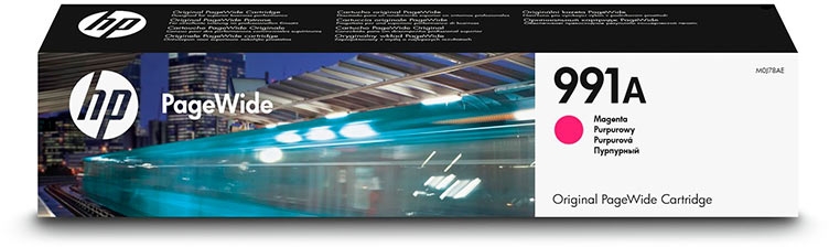 HP 991A MAGENTA CARTUCHO TINTA ORIGINAL M0J78AE