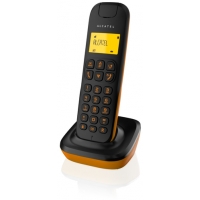 TELÉFONO INALÁMBRICO ALCATEL D135 NEGRO/NARANJA