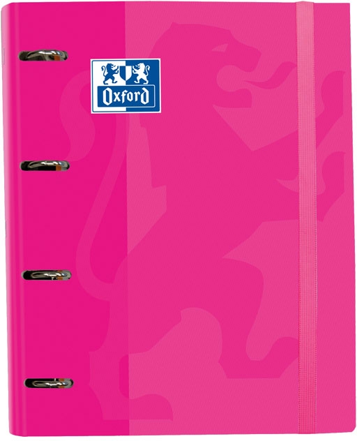 Carpeblock A4+ Oxford EuropeanBinder con recambio - Fucsia