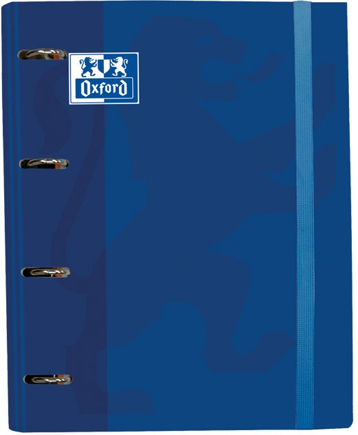 Carpeblock A4+ Oxford EuropeanBinder con recambio - Azul Marino