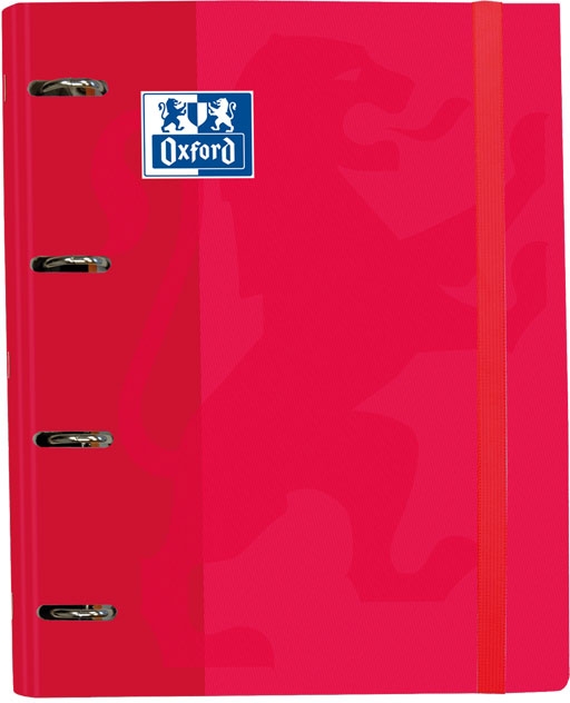 Carpeblock A4+ Oxford EuropeanBinder con recambio - Rojo